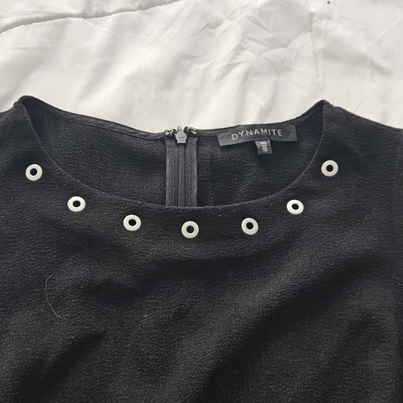 Dynamite Cute Black Dress - Picture 2 of 4